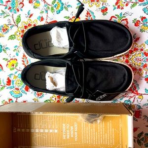 Hey Dude Black Slip Ons